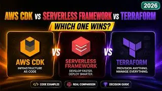 Thumbnail: AWS CDK vs Serverless Framework vs Terraform in 2026
