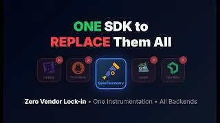 Thumbnail: "OpenTelemetry: ONE SDK to Replace Datadog, Prometheus, Jaeger & More!