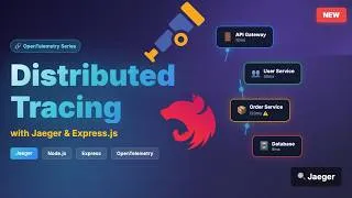 Thumbnail: Distributed Tracing with Jaeger | Microservices Deep Dive | OpenTelemetry