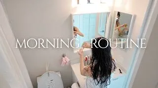 Thumbnail: morning routine | self care, working out, productive morning