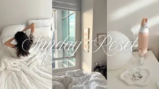 Thumbnail: sunday reset routine 🧺 deep clean + organize, prep for the week