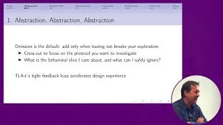 Thumbnail: Thinking in TLA+: Modeling Judgment for System Design - Murat Demirbas