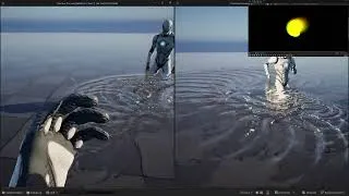 Thumbnail: Unreal Engine - Water Ripples (Networked)