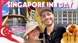 Thumbnail: 🇸🇬 1 Day in Singapore: Must Visit Places, Food & Attractions | Can we cover everything?