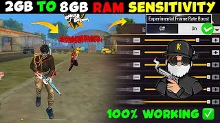 Thumbnail: Free Fire Max Auto Headshot Trick 2026 Sensitivity ⚙️ 2gb, 3gb, 4gb Ram Headshot Sensitivity Setting