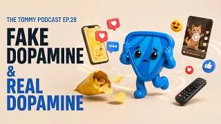 Thumbnail: THE TOMMY PODCAST EP 28 | FAKE DOPAMINE & REAL DOPAMINE