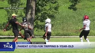 Thumbnail: Milwaukee man cited after tripping 9-year-old during youth football game in Mount Pleasant