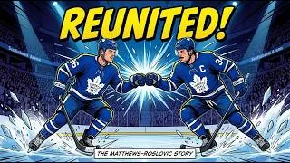 Thumbnail: From Juniors Buddies to Leafs Teammates: Roslovic x Matthews 2.0 in Toronto