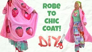 Thumbnail: DIY Turn Your Old Bathrobe Into Your New Favorite Coat