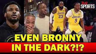 Thumbnail: Bronny James Claims He Doesn't Know Where LeBron's Signing | TMZ Sports