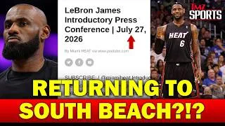 Thumbnail: Heat Posts 'LeBron James Introductory Press Conference' Link, Team Claims Mistake | TMZ Sports