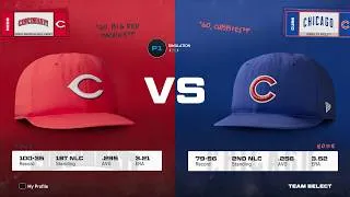 Thumbnail: MLB The Show I Cincinnati Reds (100-35) vs. Chicago Cubs (79-56) I Full Game