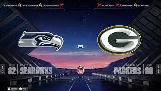 Thumbnail: NFL Madden I Preseason I Seattle Seahawks (1-1) vs. Green Bay Packers (0-2) I Full Game