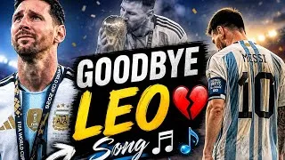 Thumbnail: Goodbye Leo, Goodbye — Messi’s Final Chapter | Emotional Football Song #shorts