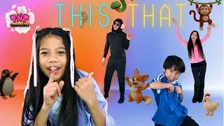 Thumbnail: WOULD YOU RATHER?🐒🐧 Kids Brain Break Dance (Pick Your Animal!) | By TNTBooomBox 