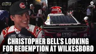 Thumbnail: Can Christopher Bell Break Add Another Wilkesboro Win Today? 🗣️