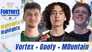 Thumbnail: Vortex, M0untain & Goofy - Fortnite FNCS 2025 Global Championship Trio Highlights