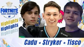 Thumbnail: Cadu, Stryker & Tisco - Fortnite FNCS 2025 Global Championship Trio Highlights