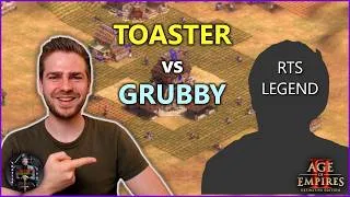 Thumbnail: Epic Match vs RTS Legend Grubby | AoE2