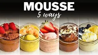 Thumbnail: HOMEMADE MOUSSE » 5 Easy No-Bake Recipes Made with Greek Yogurt, Cottage Cheese & More