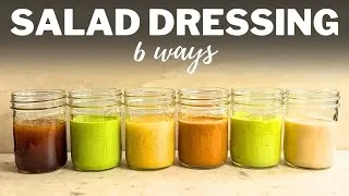 Thumbnail: SALAD DRESSINGS » 6 Easy Recipes You Can Make at Home | Healthy, Fresh & Delicious