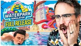 Thumbnail: GETTING WET AND WILD WITH JESUS! | Waterpark Simulator (Full Release)