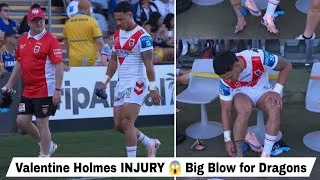 Thumbnail: Valentine Holmes INJURED! 😱 Big Blow for Dragons & Cook Islands 🏉