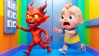 Thumbnail: Stay Safe in Elevators Song + More Nursery Rhymes & Kids Songs - Baby Toby Compilation