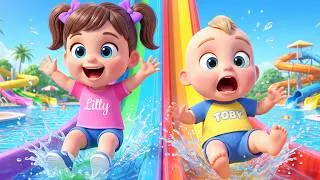 Thumbnail: Swimming Song: Water Park Song & Pool Day for Kids | Swim, Splash & Play at the Pool Nursery Rhymes