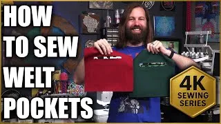 Thumbnail: How to Sew Welt Pockets (Single & Double) - 4K Sewing Tutorial - Tock Custom