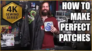Thumbnail: How to Make Perfect Patches - 4K Sewing Tutorial - Tock Custom
