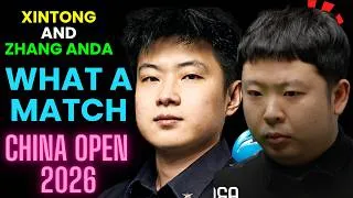 Thumbnail: RESPOTTED BLACK DRAMA! Zhao Xintong vs Zhang Anda | China Open 2026 Highlights #foryoupage