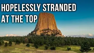 Thumbnail: That Time a Guy Parachuted Onto Devils Tower and Nobody Could Figure Out How to Get Him Down