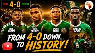 Thumbnail: The Miracle of Dammam | Nigeria's Incredible 4–0 Comeback vs the Soviet Union (1989)
