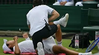 Thumbnail: HOSPITALIZED! 😭🚨 Learner Tien Rushed To Hospital After Wimbledon Loss! 💔