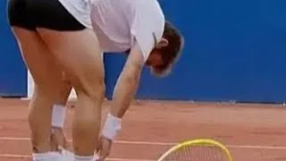 Thumbnail: ​PURE CHAOS! 🤯 Moutet Pulls Shorts Down Mid-Match After Losing Point! 🎾 Flashing the Hamburg Crowd.