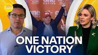 Thumbnail: One Nation's historic by-election victory | 9 News Australia