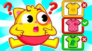 Thumbnail: Choose Your Outfit Color for Kids | Drawing Pencil Song | Color Songs | Nursery Rhyme Toddler Zoo