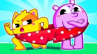 Thumbnail: Sharing Is Caring | Big Small | I Want It & Color Songs + Best Cartoons & Nursery Rhyme Toddler Zoo