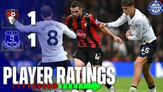 Thumbnail: Bournemouth 1-1 Everton | Player Ratings 
