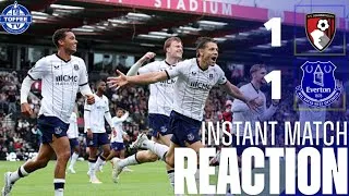 Thumbnail: Bournemouth 1-1 Everton | Instant Match Reaction 