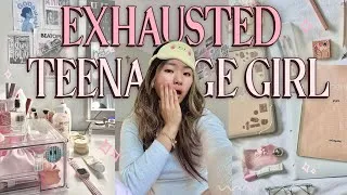 Thumbnail: forget waking up at 5am: a very realistic & chaotic high school morning routine