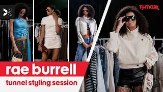 Thumbnail: Rae Burrell Always Makes A Statement, Starting With Sunglasses | Tunnel Styling Session w/ TJ Maxx