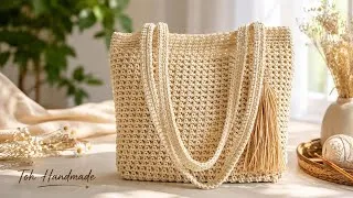 Thumbnail: STEP BY STEP DIY Crochet Bag | Crochet Bag Tutorial | Toh Handmade