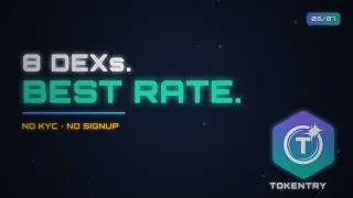 Thumbnail: This DEX Aggregator Checks 8 Exchanges for Your Best Rate (No KYC) - Tokentry