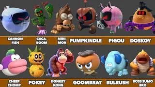 Thumbnail: ALL Giant Enemies in Super Mario Games vs How They Look in ASTRO BOT
