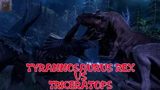 Thumbnail: Tyrannosaurus rex vs Triceratops (with a twist!)