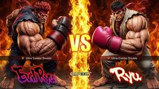 Thumbnail: Ryu vs Evil Ryu is an Absolute War in Ultra Street Fighter IV!