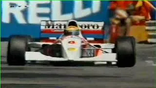 Thumbnail: Formel 1 1993 - Monaco - Frühstart, Rekord und starke Leistung ohne Happy End