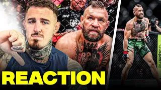 Thumbnail: Tom Aspinall Reacts To Conor McGregor's Injury At UFC 329